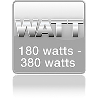 Максимальная мощность 380 Вт