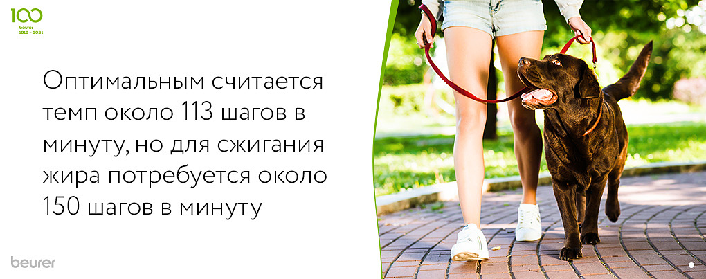 Оптимальный темп ходьбы Оптимальный темп ходьбы