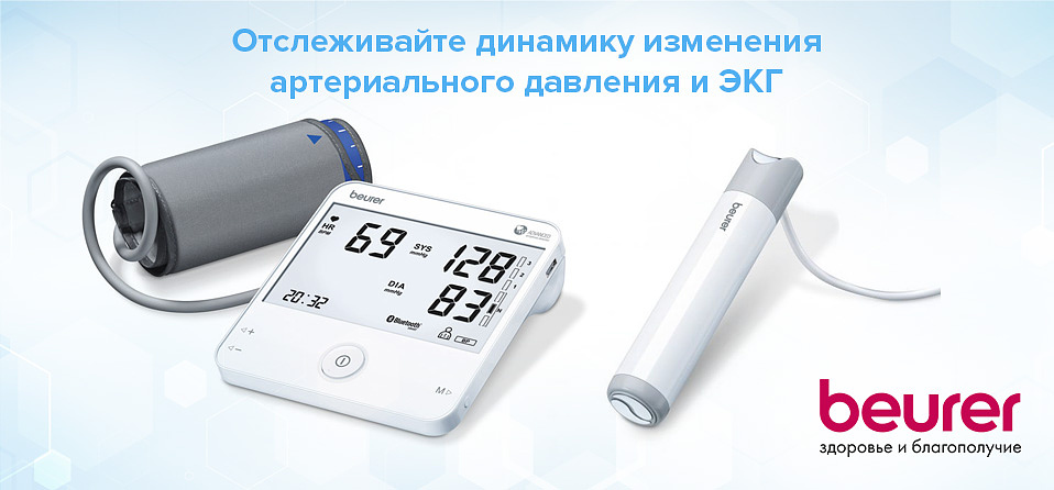 Beurer BM 95 - тонометр с функцией ЭКГ