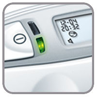 Оптический сигнал повышенной температуры