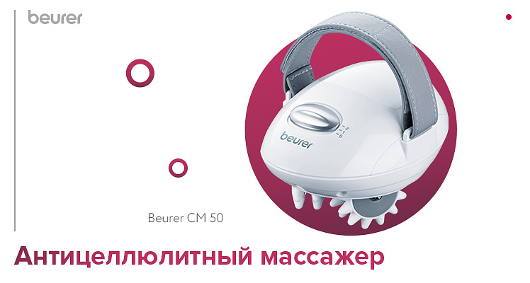 Антицеллюлитный массажер Beurer CM 50