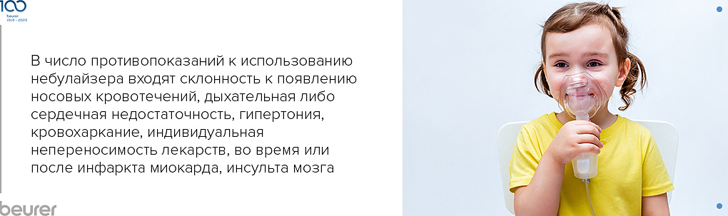 Когда можно и нельзя использовать небулайзер?