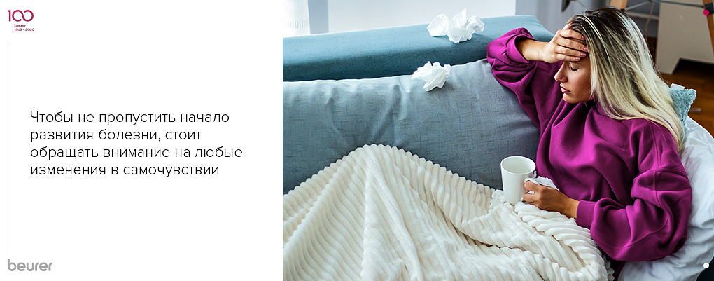 Возможные симптомы при коронавирусе