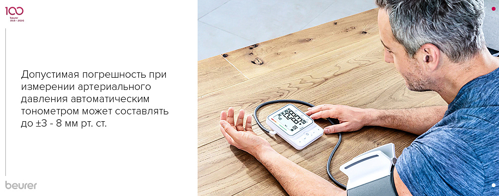 Какая погрешность у электронного тонометра