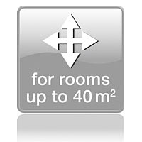 Для помещений до 40 кв.м.