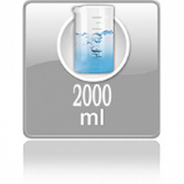 Вместимость резервуара с водой 2 л