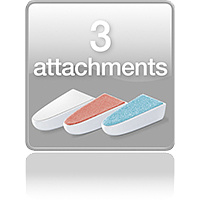 3 насадки в комплекте