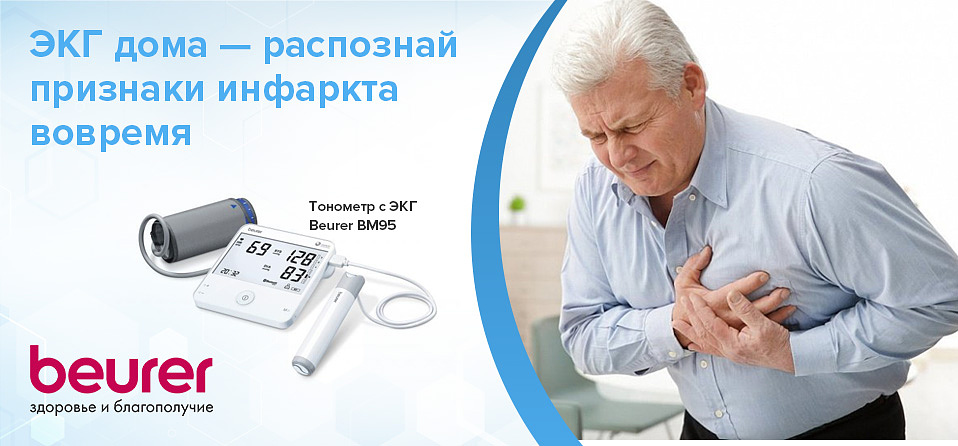 ЭКГ-дома распознай признаки инфаркта вовремя