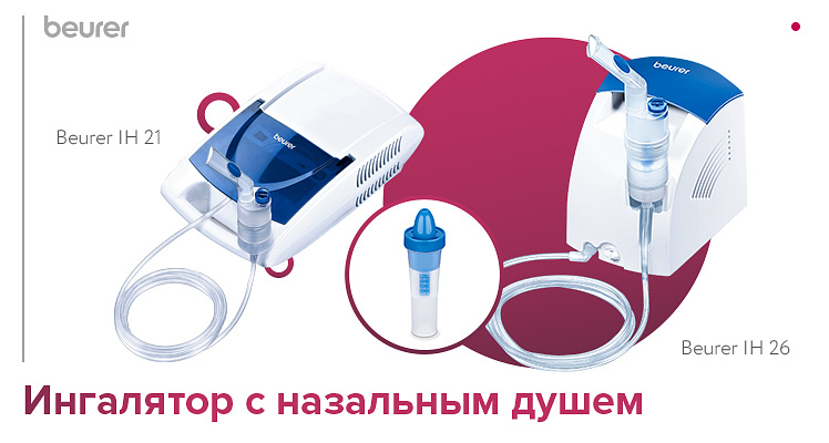 Ингаляторы, Назальный душ для ингаляторов IH 21/IH 26