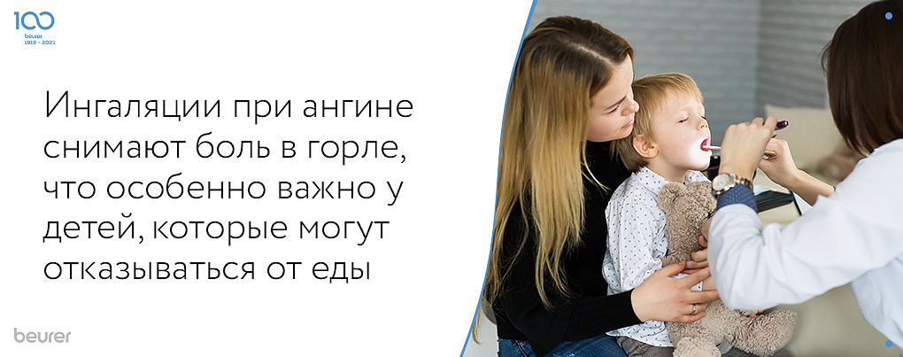 Ингаляции при ангине снимают боль Ингаляции при ангине снимают боль