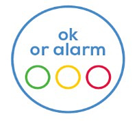 Светодиодный сигнал повышенной температуры