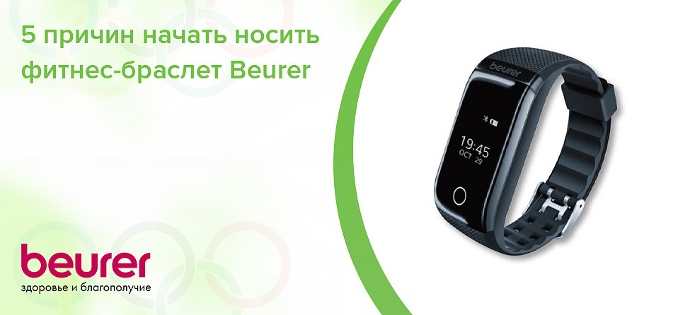 5 причин начать носить фитнес-браслет Beurer
