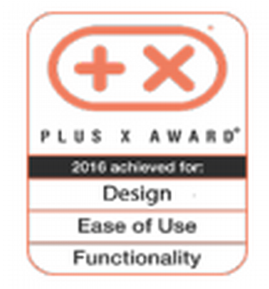 Премия Plus X за дизайн, простоту в использовании и функциональность
