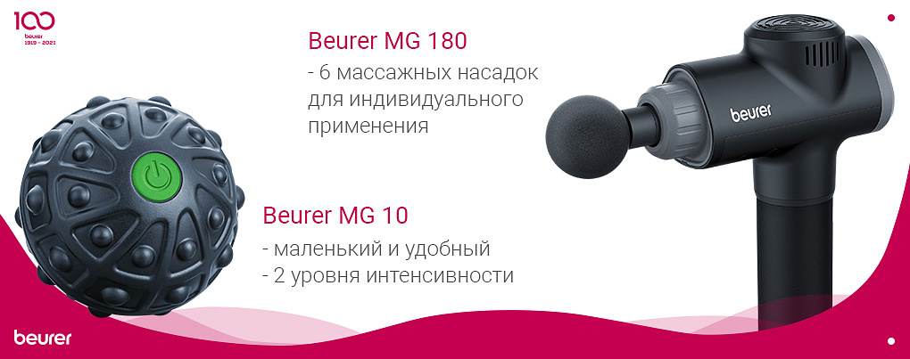 Массажеры Beurer для тех, кто хочет расслабления