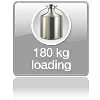 Максимально допустимый вес - 180 кг