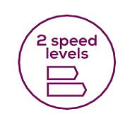 2 уровня скорости