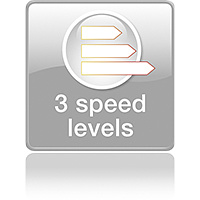 3 уровня скорости