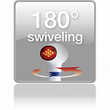 Вращающаяся массажная головка