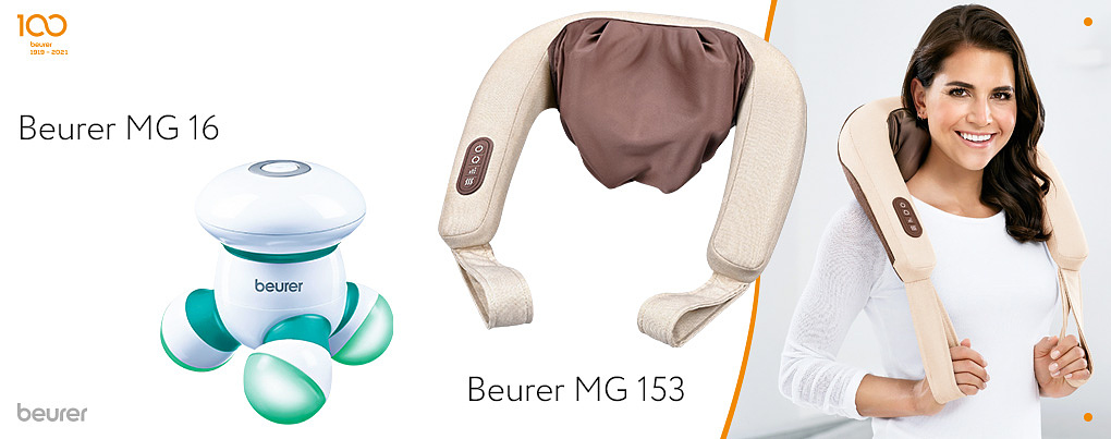 Массажеры для тела и массажные подушки Beurer